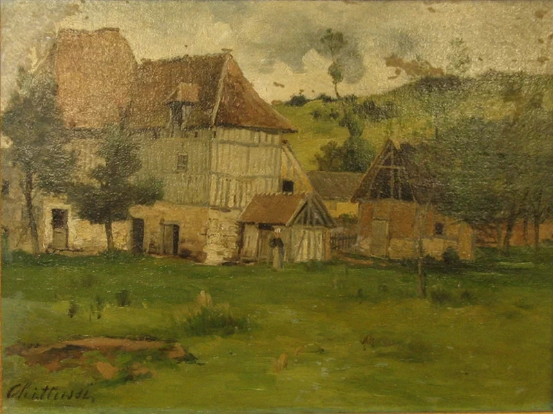 Paesaggio in Normandia